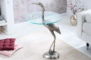 Serie WILDLIFE VON CASA ELITE von Casa Élite von Casa Élite Beistelltisch WILDLIFE HERON  43514