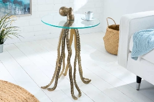 Serie WILDLIFE VON CASA ELITE von Casa Élite von Casa Élite Beistelltisch WILDLIFE OCTOPUS 43498