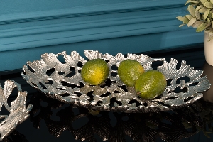 Casa Élite Schalen von Casa Élite Deko-Schale GINKGO LEAVES  41796