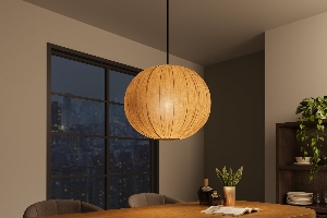 Casa Élite Hängeleuchte, Pendelleuchten & Hängelampen von Casa Élite Hängeleuchte ORGANIC 45843