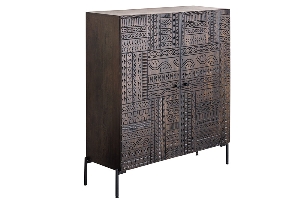 Serie TRIBAL VON CASA ELITE von Casa Élite von Casa Élite Highboard TRIBAL 45996