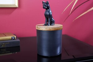 Casa Élite Artikel von Casa Élite Skulptur Dose PANTHER 43949