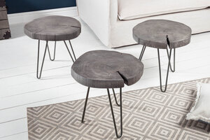 Serie GOA VON CASA ELITE von Casa Élite von Casa Élite Beistelltisch Goa  39597