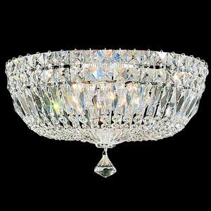 Deckenleuchten & Deckenlampen fürs Esszimmer von SCHONBEK Petit Crystal Deluxe Kristalldeckenleuchte 5893E-40S