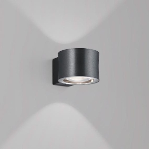 Serie IMPULSE von Alle von BANKAMP Leuchtenmanufaktur LED-Wandleuchte Impulse 4325/1-39
