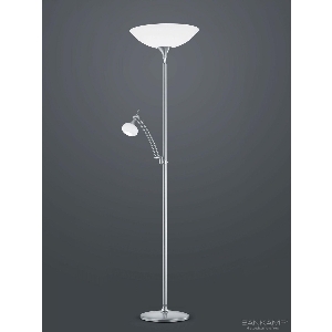 Stehleuchten & Stehlampen fürs Esszimmer von BANKAMP Leuchtenmanufaktur Opera LED-Standleuchte mit Lesearm 6019/2-92