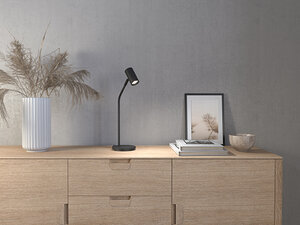 Serie TYSON VON BELID LEUCHTEN von Belid Leuchten von Belid Leuchten Tyson table lamp black structure GU10 4888086