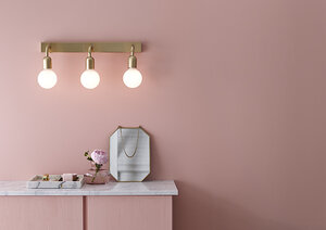 Belid Leuchten Wandleuchten & Wandlampen von Belid Leuchten Regal wall lamp 3 IP44 polished brass E27 560792