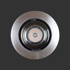 Serie BRILLIANCE VON DOT-SPOT von dot-spot von dot-spot LED Einbaustrahler, verschraubbar für erhöhten Diebstahlschutz, Gehäuse V4A Edelstahl 30615.099.10.33