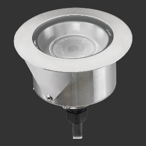 Serie BRILLIANCE VON DOT-SPOT von dot-spot von dot-spot LED Einbaustrahler, mit Wabenblendschutz, verschraubbar für erhöhten Diebstahlschutz, Gehäuse V4A 30616.099.10.33