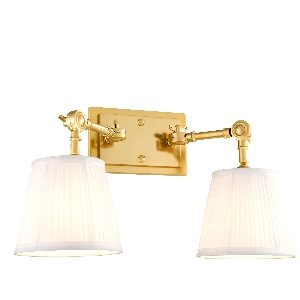 Wandleuchten & Wandlampen von Eichholtz Wandleuchte Wentworth Double 107222