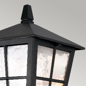 Wandleuchten & Wandlampen für außen von Elstead Aussen-Wandleuchte Canterbury BL46M-BLACK