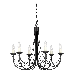 Elstead Artikel von Elstead Kronleuchter Carisbrooke CB6-BLACK