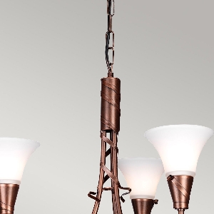Elstead Sonderangebote - Sale bei Hängeleuchten & Hängelampen von Elstead Kronleuchter Emily EM3-COPPER