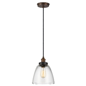 Elstead Artikel von Elstead Pendelleuchte Baskin FE-BASKIN-P-B-BR