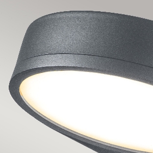 Elstead Zola LED-Wandlaterne - Grau ZOLA