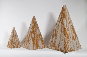 EPSTEIN Design Leuchten Artikel von EPSTEIN Design Leuchten Akkuleuchte Pyramide Sahara 36 cm 10054