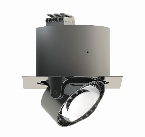 Einbauleuchten & Einbaulampen von LK Restposten Deckeneinbauleuchte Puk Inside quadratisch + LED 57762-7-72001