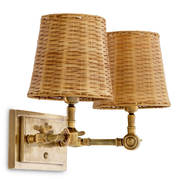 Wandleuchte Wentworth Double der Firma Eichholtz