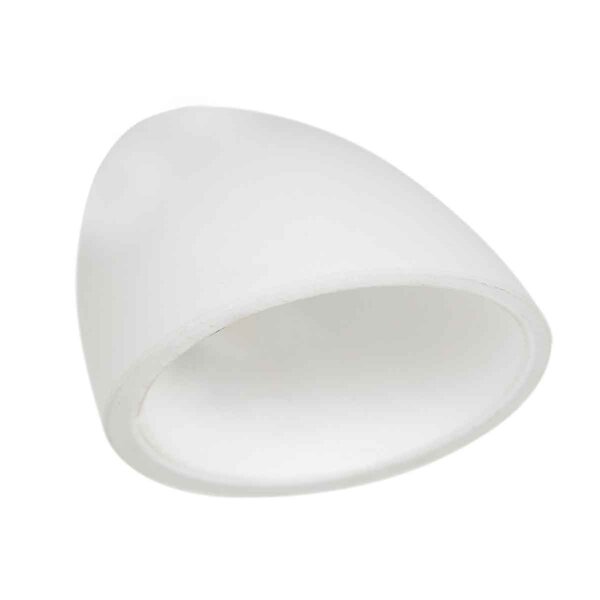 Handgefertigtes Glas Opal Matt schräg der Firma Steinhauer