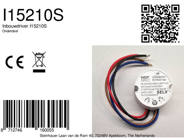 Inbouwtreiber der Firma Steinhauer