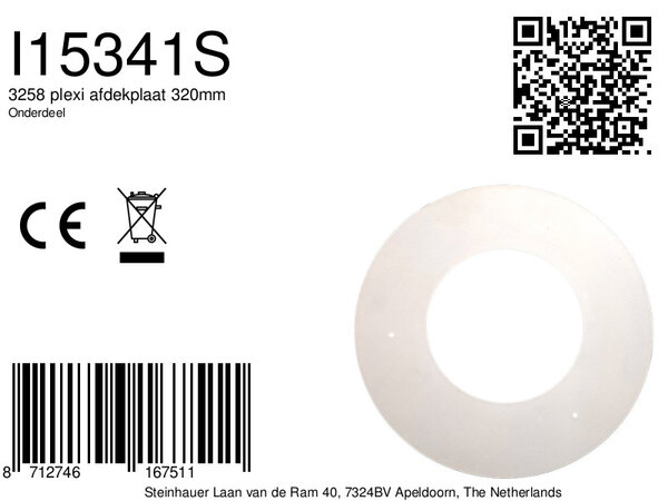 plexi afdekplaat der Firma Steinhauer