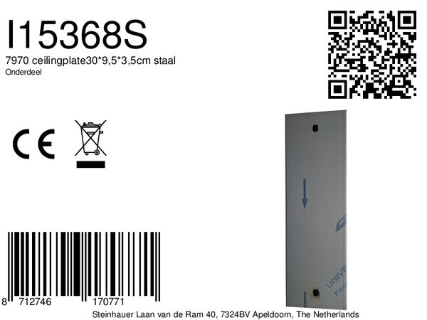ceilingplate der Firma Steinhauer