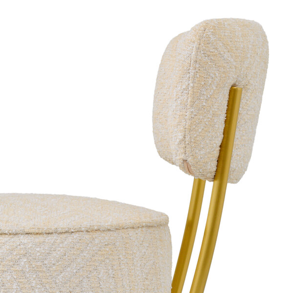 Tabouret de bar Carleton avec dossier der Firma Eichholtz