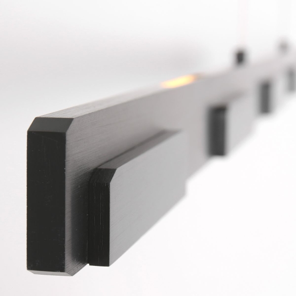 Hängelampe Bloc 120 cm mit Seillift der Firma Steinhauer