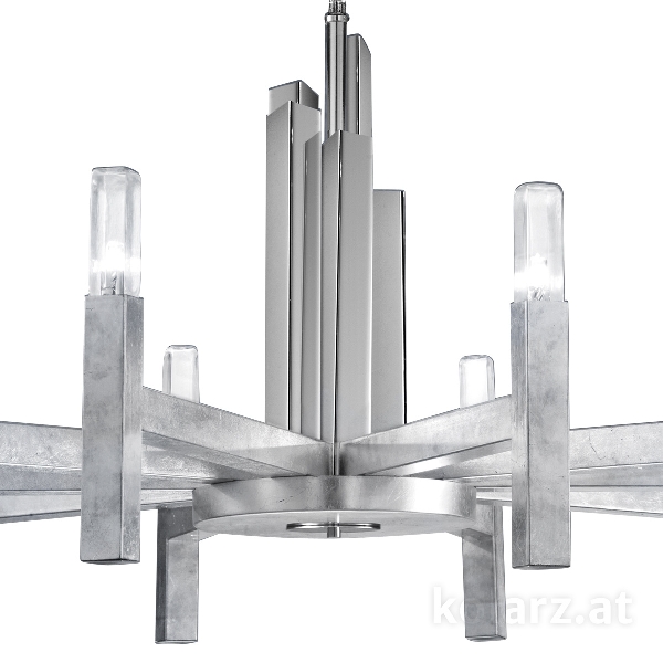 Luster SPIGOLO der Firma KOLARZ-Austrolux Leuchten