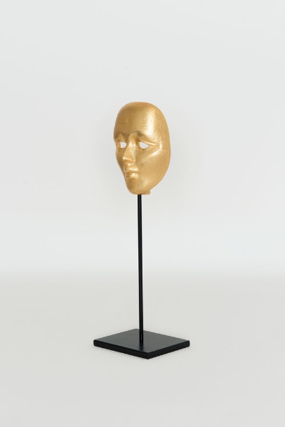 Masque CANDIDATO plaqué or der Firma Holländer Leuchten