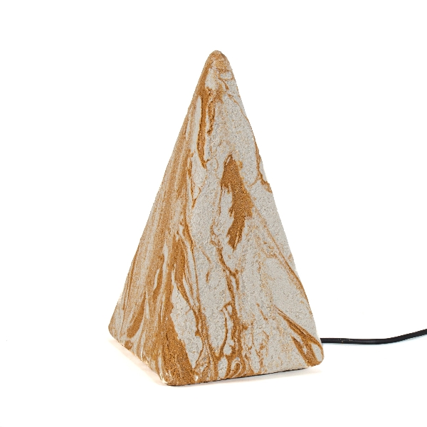 Standleuchte Pyramide Sahara 36 cm der Firma EPSTEIN Design Leuchten