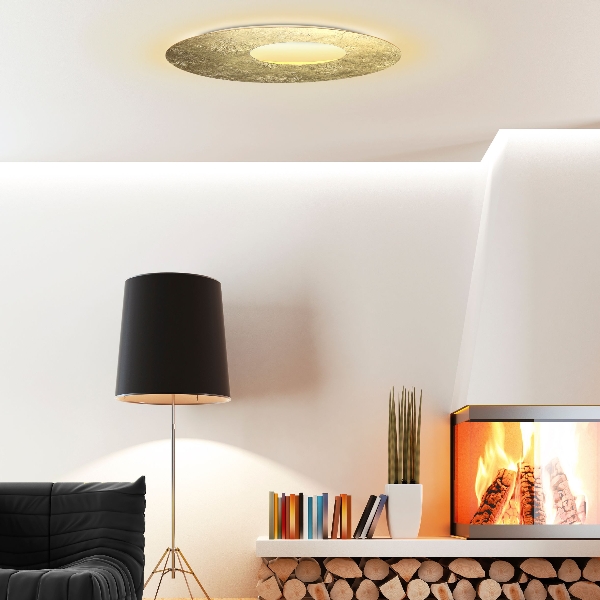 Blade Open Deckenleuchte/ Durchmesser 79 cm der Firma Escale Leuchten