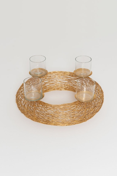 Adventskranz CORONA der Firma Holländer Leuchten