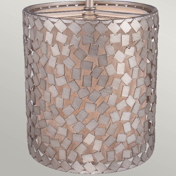 Confetti 1 Leuchte Mini Pendelleuchte - Altsilber der Firma Elstead