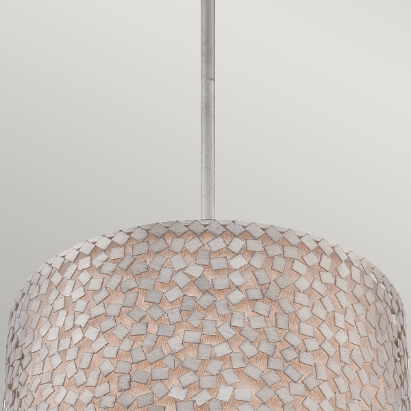 Confetti 3 Light Medium Pendelleuchte - Altsilber der Firma Elstead