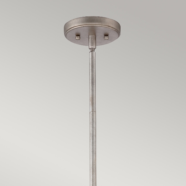 Confetti 4 Light Large Pendelleuchte - Altsilber der Firma Elstead