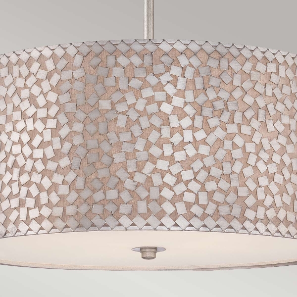 Confetti 4 Light Large Pendelleuchte - Altsilber der Firma Elstead