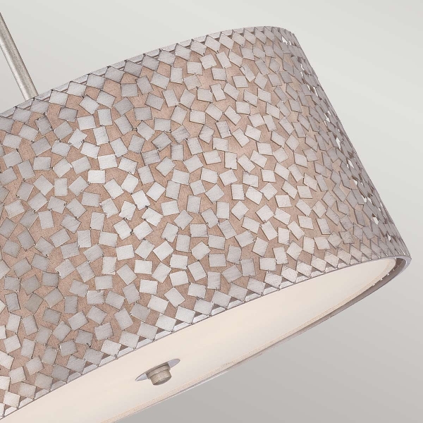 Confetti 4 Light Large Pendelleuchte - Altsilber der Firma Elstead