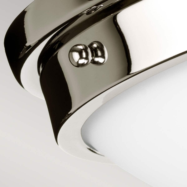 Gravity 2 Light Flush Light - Nickel poli der Firma Elstead