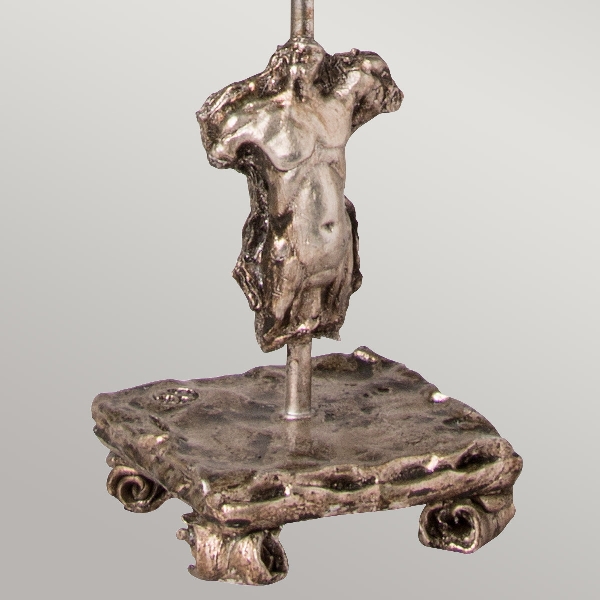 Fragment Tischleuchte - Aged Silver der Firma Elstead