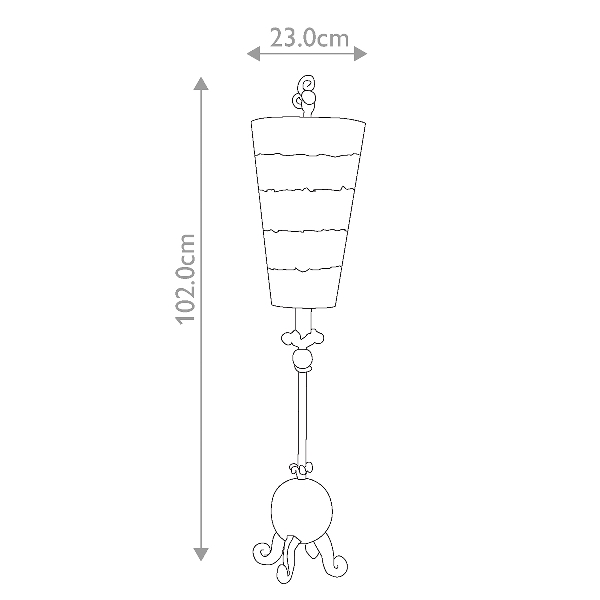 Le Cirque lampe de table der Firma Elstead