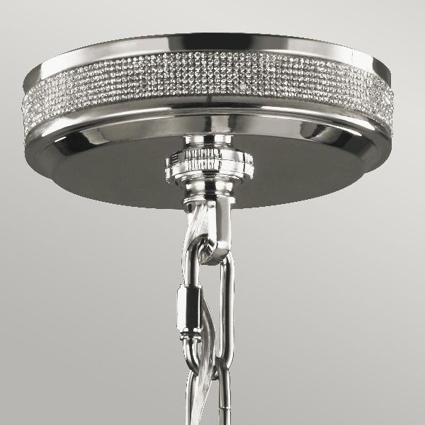 Pave lustre à 3 branches - nickel poli der Firma Elstead