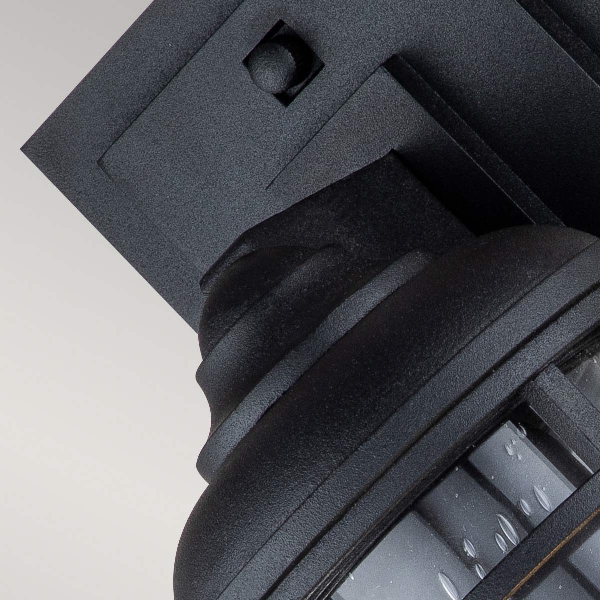 Lighthouse 1 Light Small Wall Lantern - Textured Black der Firma Elstead