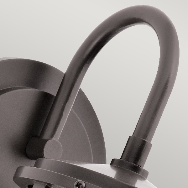 Lyndon 1 Light Medium Wall Lantern - Architectural Bronze der Firma Elstead