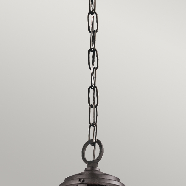 Lyndon 1 Light Small Chain Lantern - Architectural Bronze der Firma Elstead