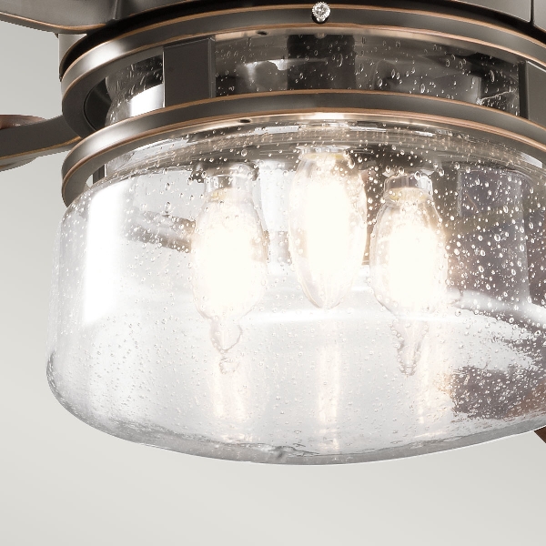 Lyndon Patio - 52in / 132cm Fan - Olde Bronze der Firma Elstead