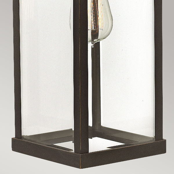 Manhattan 1 Light Large Wall Lantern - Oil Rubbed Bronze der Firma Elstead