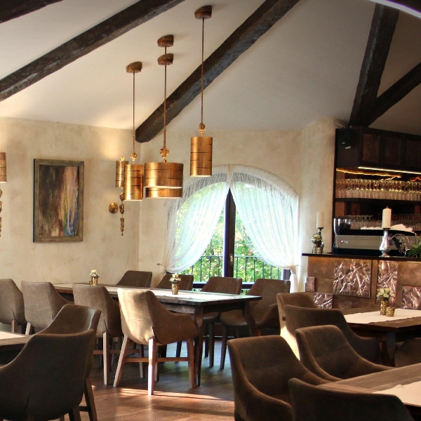 Fragment 1 Light Small Pendant - Aged Gold der Firma Elstead