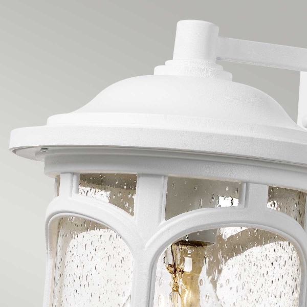 Marblehead 1 Light Medium Wall Lantern - White der Firma Elstead